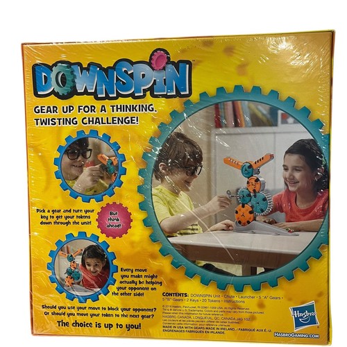 Down Spin -Think Twice Turn the Key, Spin Your Way to Victory MENSA for kids NIB - Picture 3 of 4