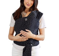 Moby Petunia Picklebottom X Moby Wrap Easy-Wrap Baby Carrier - Terrazzo Black