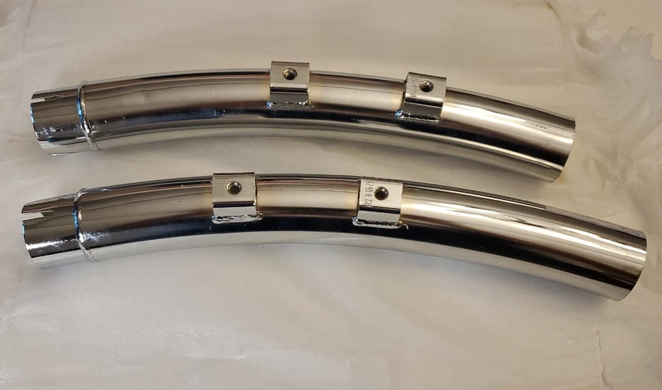 Escape deflector de radio nítido cromado Freedom Performance AC00065 para V Star Foto 2 de 4