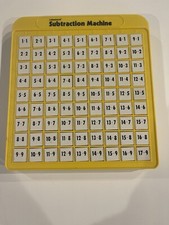 Lakeshore Subtraction Machine Memory Learning Math Facts Fun Learning Buttons