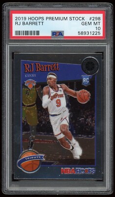 NBA RJ BARRETT RCカード☆ Amazon.com: 2019-20 Panini Hoops Class of 2019#1 RJ Barrett