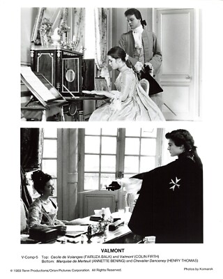 Valmont 1989 Movie Photo Colin Firth Fairuza Balk 8x10 Annette Bening *P150c