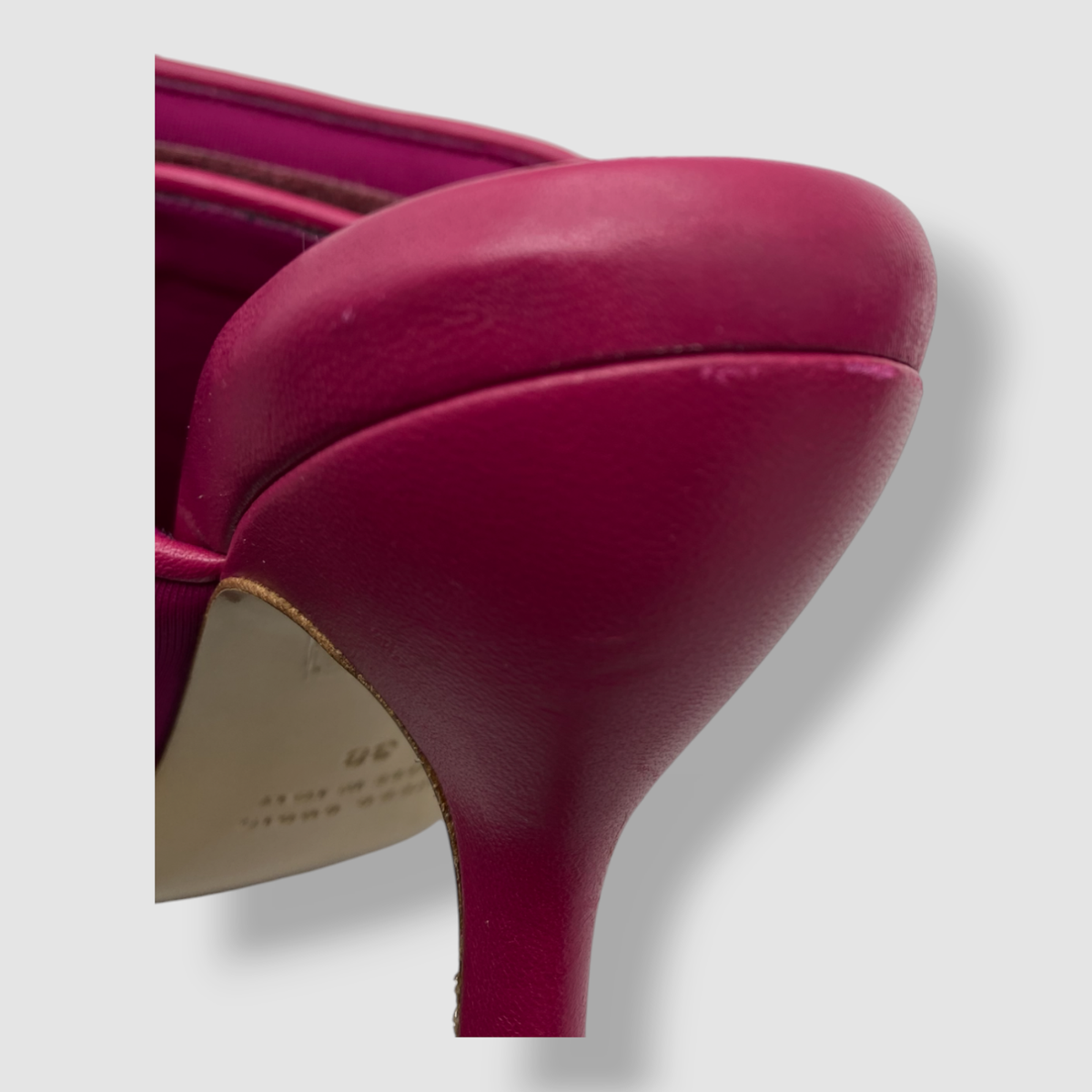 $440 Gia Borghini Women's Purple Selva Quilted Mule Slide