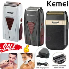 KEMEI 2024 Electric Shaver Trimmer Razor Rechargeable Hair Beard Shaving Machine