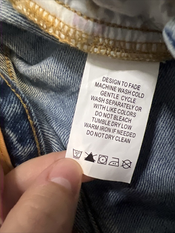 Carbon 2 Cobalt 100 Cotton Relaxed Straight Jeans Style 325027 Women's