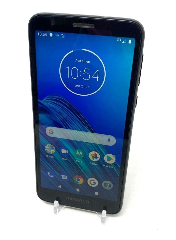 Motorola Moto E6(XT2005DL)16GBBlack (CDMA Locked)Tracfone Android