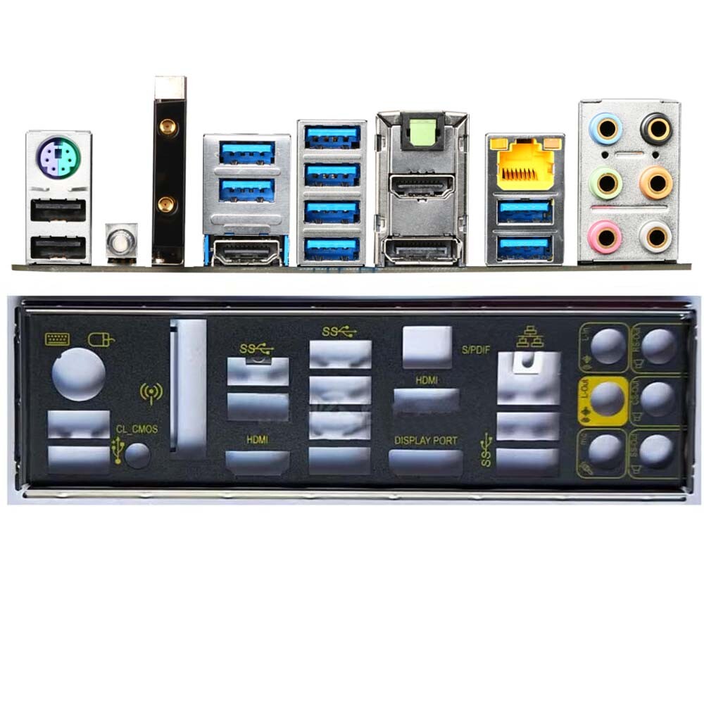 For MSI Z87 XPOWER Motherboard IO Shield I/O Shield Backplate OEM | eBay