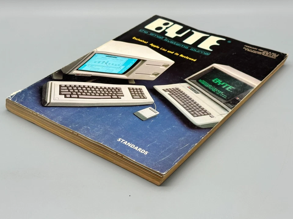 BYTE Magazine February 1983 RARE Vintage Computer Magazine with Inserts Apple! - Image 4 of 4