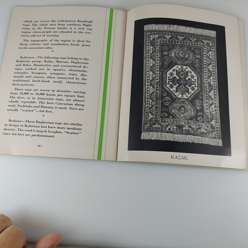 Oriental Rugs Caucasus Turkestan, Amtorg Trading Co Illustrated Booklet - Picture 9 of 10