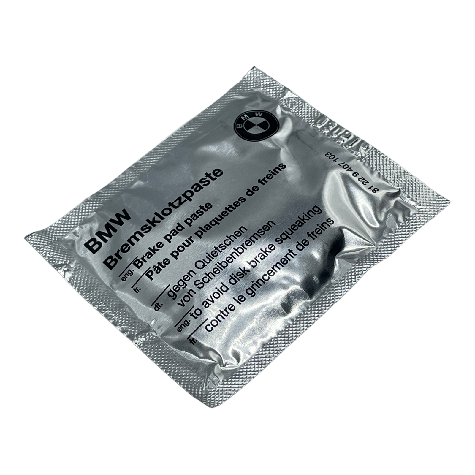 Genuine BMW MINI Anti Squeal Squeak Brake Pad Lube Paste Grease Packet