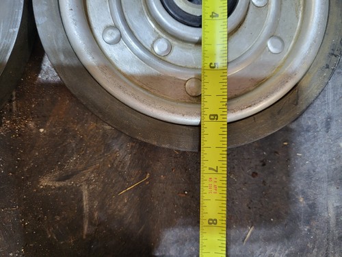 Vintage NOS John Deere 340/S Idler Wheels 6 5/8" - Picture 5 of 6