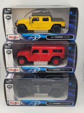 LOT of 3 - Maisto 1:27 Die-Cast - Special Edition - Hummer H1 31958