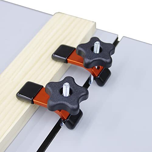 2 Pack Mini Hold Down Clamps Kit, 31/3” L x 1” Width TTrack CNC