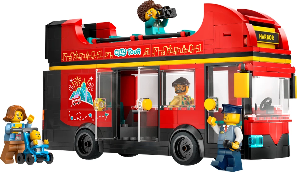 LEGO City Red Double-Decker Sightseeing Bus (60407) - Image 3 of 4