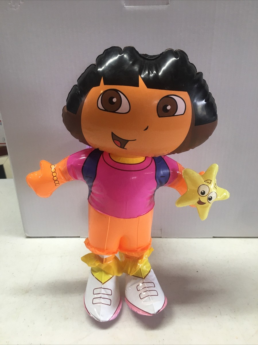 Poupée Dora L'exploratrice 13,5'' (2010) Avec Sac à Dos Gonflable – Neuf Sous Emballage