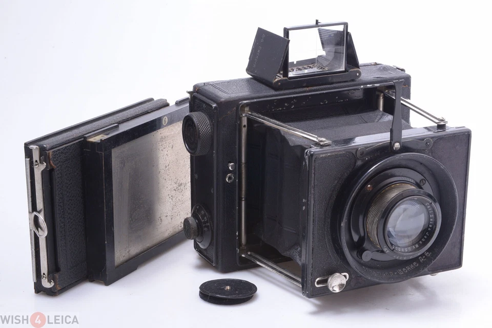 ✅ Ernemann KLAPP 9X12 厘米拉力折叠“法国”相机蔡司 150 毫米 4.5 镜头 — 第 2/4 张图片