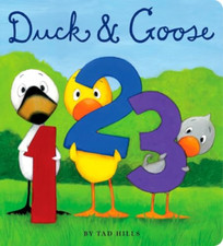 Image of Duck & Goose 1, 2, 3 - Board book NEW Hills, Tad 2008-08-12