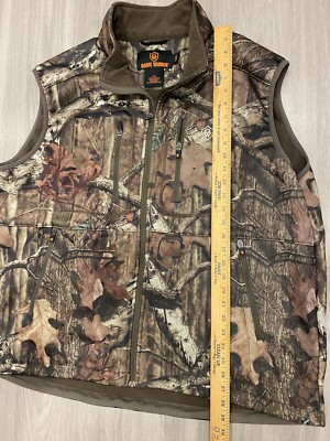Camo Hunting Vest XXL 2XL Game Winner Mossy Oak Break Up