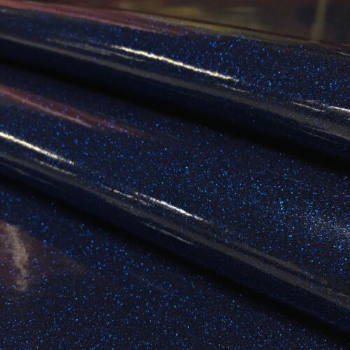 Sparkle Vinyl Fabric, Smooth Glitter Faux Leather Shiny Material - By The Yard - Picture 17 of 63
