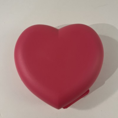 Tupperware Valentine's Heart Shaped Keeper Pink