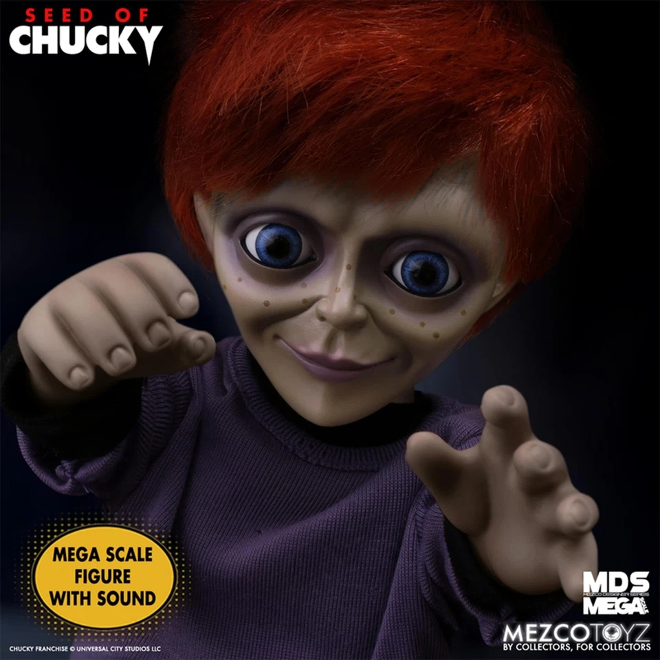 Mezco - Semilla de Chucky - Mega Escala MDS - Talking Glen Foto 3 de 4