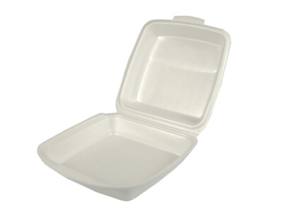 250 Menüschalen  Menüboxen Menübox ungeteilt 21x24x6,8 cm XPS Styropor (79600)