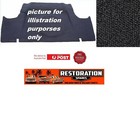 <!--F#f_0-->HOLDEN HQ HJ HX HZ STATESMAN ONLY BOOT TRUNK MOULDED CHARCOAL LOOP CARPET<!--F/-->