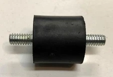 4 Rubber Vibration Isolator Mounts 1/4-20 (1" x 1") MADE IN THE USA
