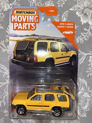 Matchbox Moving Parts 2000 Nissan Xterra sealed on card