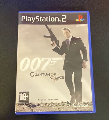 PLAYSTATION 2 VIDEO GAME ''007 QUANTUM OF SOLAC E'' 55345 (A/N 55345) Used