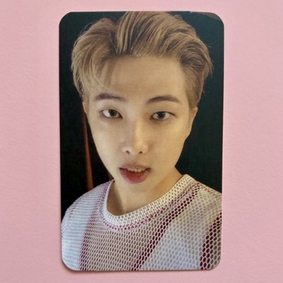 Unofficial BTS RM Permission To Dance Seoul digital photocard. Namjoon Bangtan