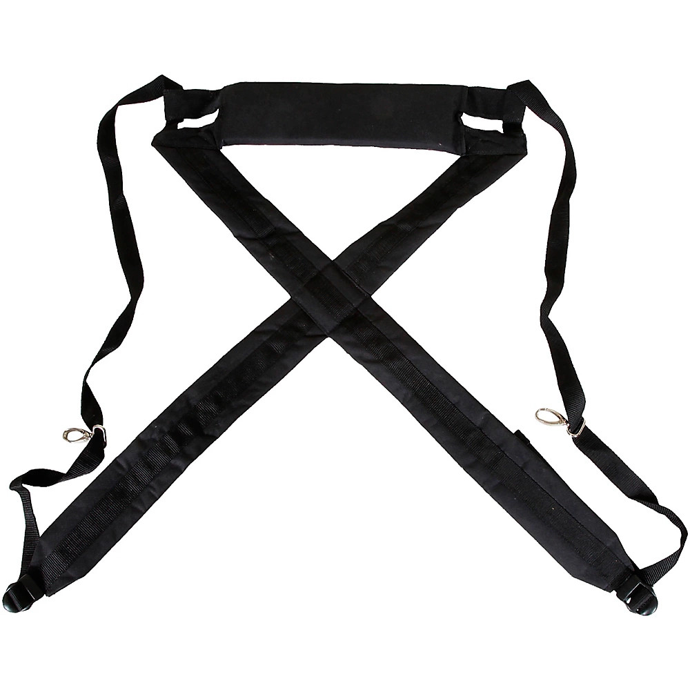 X8 Drums Черный Профессиональный ремешок для игры на барабанах Джембе