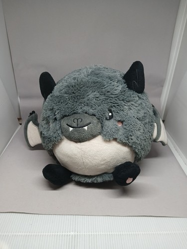 Squishable Happy Bat 8 Zoll grau Plüsch Vampir Halloween Requisite fette Fledermaus Kissen Puppe
