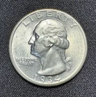 1934 Washington Quarter Dollar 25C AU-UNC 90% Silver Heavy Motto 👖BSPC🪙