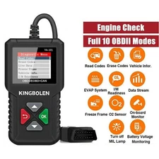 OBD2 Scanner Car Code Reader Check Engine Automotive Diagnostic Tool Fault Clear