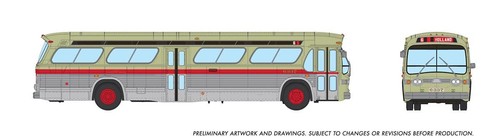 Autobús Rapido Trains 753156 HO Ottawa OTC Deluxe New Look #6337 | Zustand: New