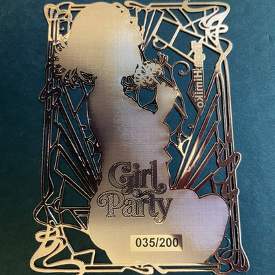 #ad Goddess Story Gold METAL Card Random Serial Number # 200 Toga Anime Bikini $13.49