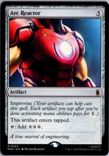 Arc Reactor 243 Rare Marvel Super Heroes Magic: The Gathering Near Mint