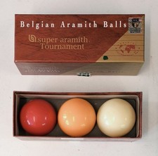 Set Palle da Biliardo Super Aramith Tournament Belghe