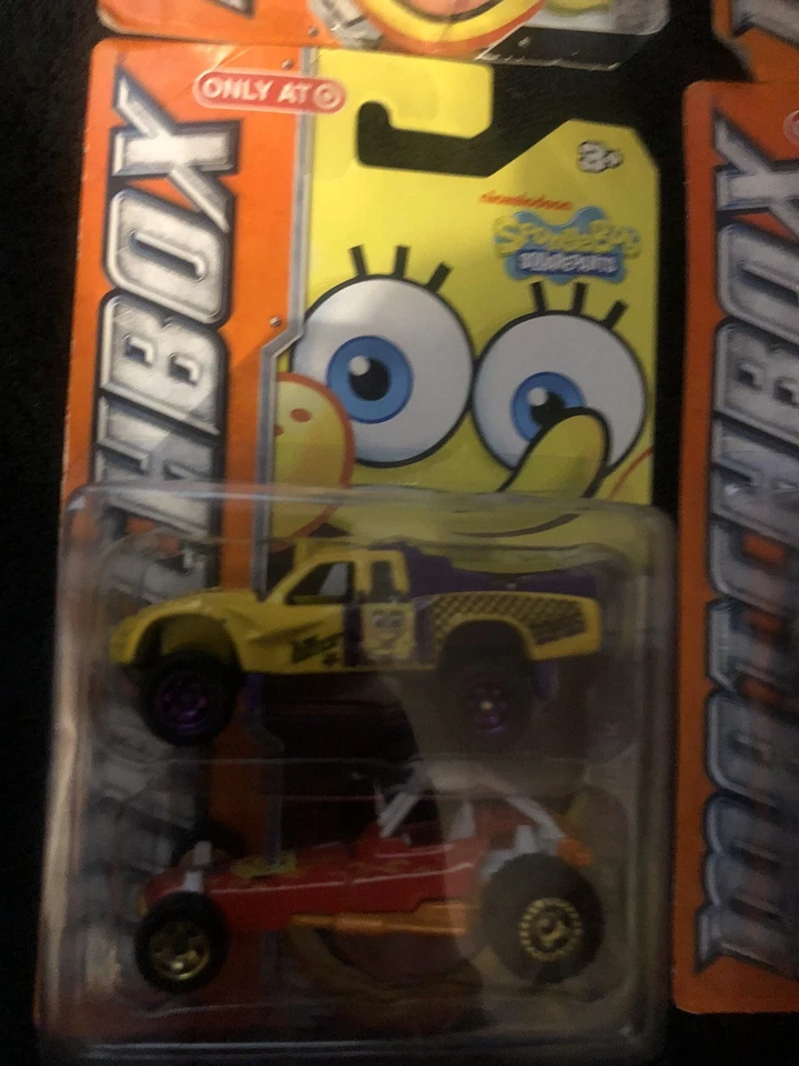 4 Unopened 2011 Matchbox Diecast Easter 2 Pack Nickelodeon Spongebob SquarePants - Image 4 of 4