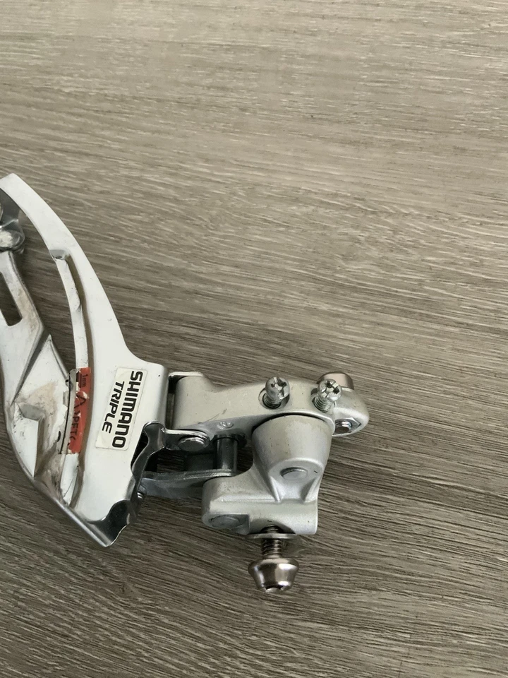 SHIMANO FRONT DERAILLEUR TRIPLE BRAZE-ON MODEL 2330 6, 7, OR 8 SPEED - Image 2 of 4