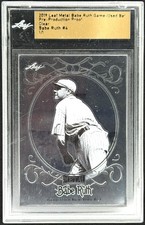 2019 Leaf Metal Babe Ruth Collection Baseball Cards - Special Edition Box 24