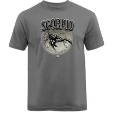 Scorpio Zodiac Sign Horoscope Astrological Graphic T-shirt