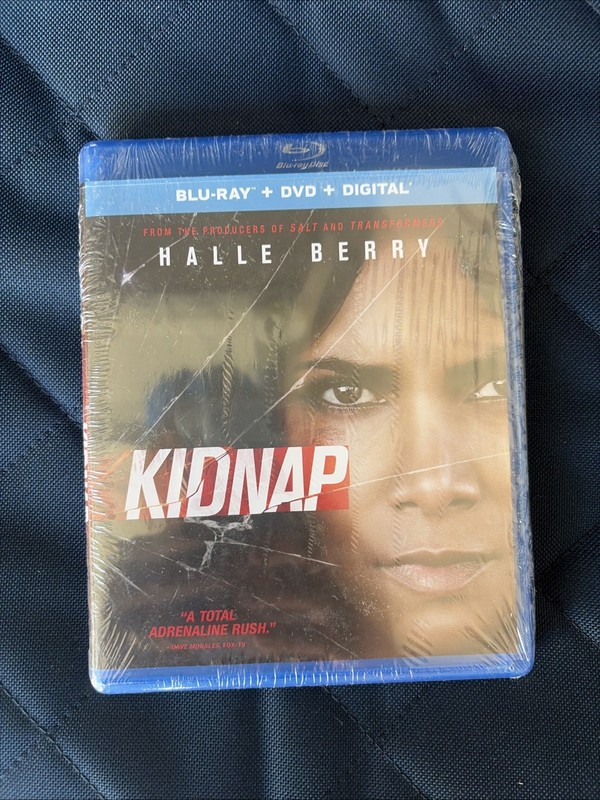 Kidnap Blu-ray + DVD, 2017 Halle Berry Action Thriller LIKE NEW!