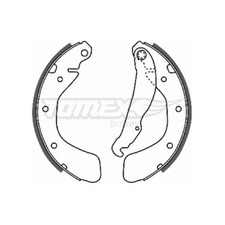 Bremsbackensatz hinten für Opel Kadett E T85 Tigra X04 Vectra A J89 | 24496716