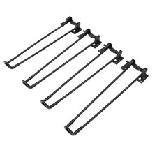 Table Legs U Shape Black Modern Minimalist Metal Furniture Legs For Folding