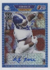 2021 Leaf Pro Set Metal 1989 Auto Blue Mojo 20/30 Asim Rose Jr #PA-ARJ Auto 2qw