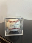 Don Larsen Signed American League Baseball.  10-8-56 Inscription
