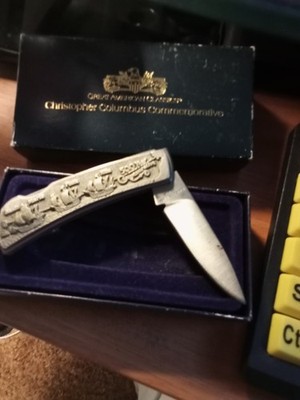 GREAT AMERICAN CLASSICS CHRISTOPHER COLUMBUS POCKET KNIFE 