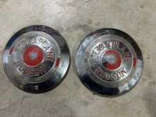Vintage Pr Hudson Terraplane Hubcaps Collectible Auto Parts USA